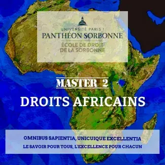 Logo du M2 Droits africains